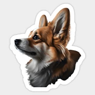 Corgi Dog Sticker